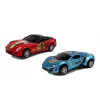LEAN TOYS pista da corsa 2 auto Top Turbo luci 7,6 m di lunghezza