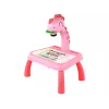 LEAN TOYS proiettore lavagna proiettore per imparare a disegnare dinosauri rosa
