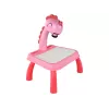 LEAN TOYS proiettore lavagna proiettore per imparare a disegnare dinosauri rosa