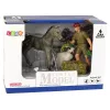 LEAN TOYS set di figure animali cavallo coniglio grigio contadino