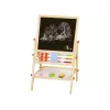 LEAN TOYS vassoio in legno 2in1 abaco gessetto penna