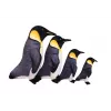 LEAN TOYS pinguino imperatore peluche mascotte 25 cm
