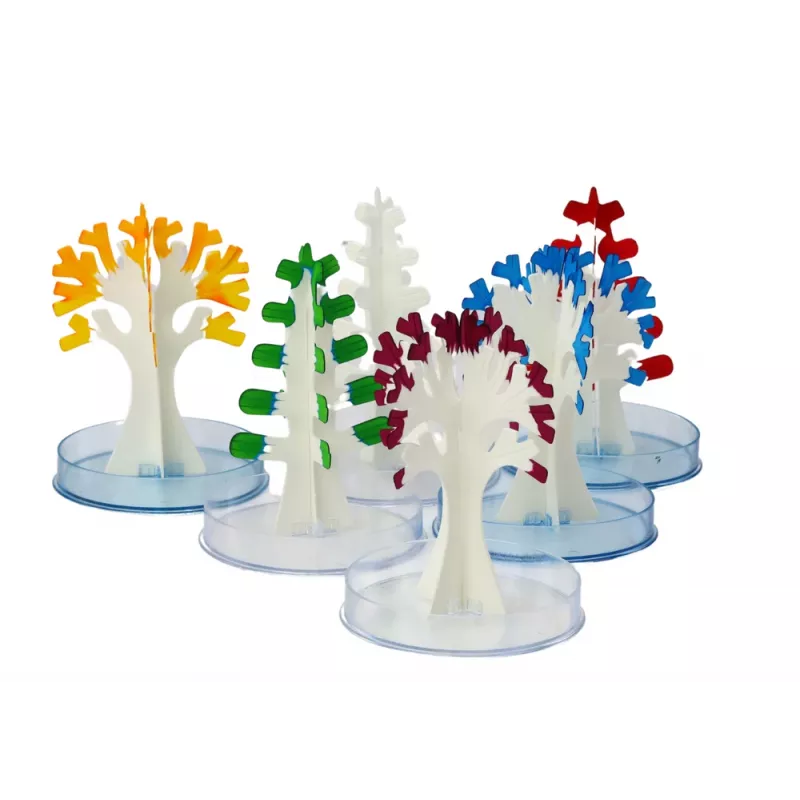 LEAN TOYS set didattico creativo per coltivare alberi di cristallo