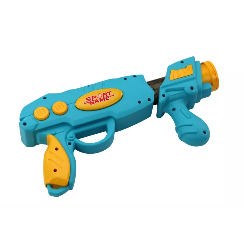 LEAN TOYS gioco arcade pistola spara palline squalo