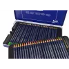 LEAN set di 48 pastelli acquerellabili in scatola di metallo