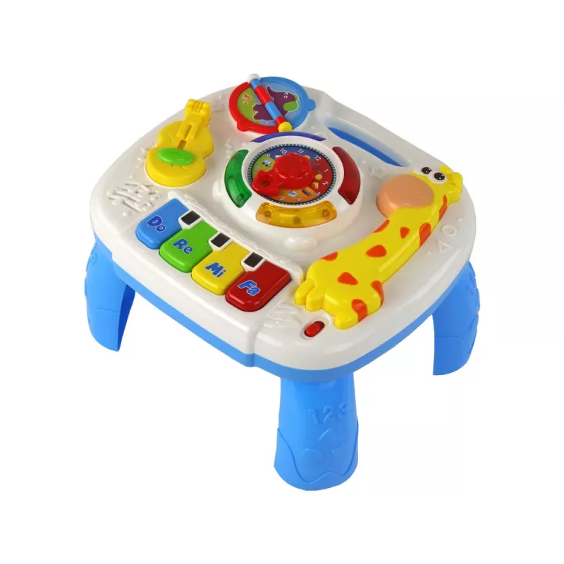 LEAN TOYS tavolo da gioco interattivo didattico 2-in-1 per bambini piccoli