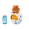 LEAN TOYS macchina per bolle di sapone dinosauro nell'uovo liquido