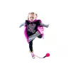 LEAN TOYS Skipper hula hop corda per saltare, rosa, LED