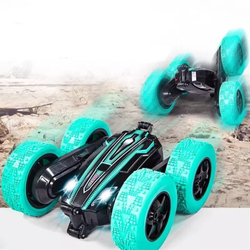 LEAN TOYS Twister Stunt Car controllo a gesti radiocomando blu