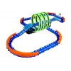 LEAN TOYS pista da corsa che brilla al buio, con looping e auto radiocomandata