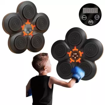 LEAN TOYS music box machine Bluetooth pannello a parete luci LED