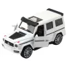 LEAN TOYS Auto SUV offroad in metallo con trazione a ritroso, portiere apribili, mix