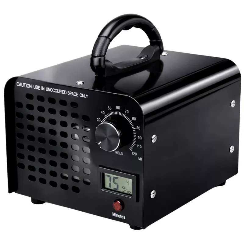 LEAN 60000 MG Generatore di ozono per ambienti ozonizzatore display LCD timer