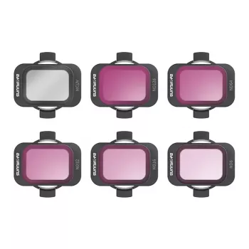SUNNYLIFE AT2-FI796 Set di 6 filtri per DJI Avata 2 – MCUV, ND8, ND16, ND32, ND64, ND128 con custodia