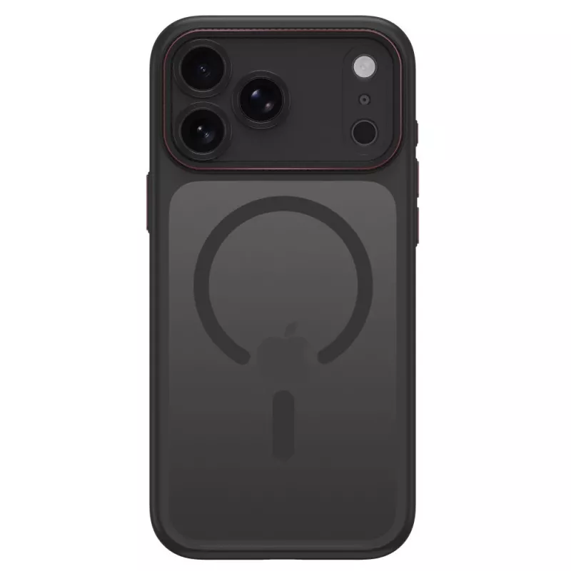 TECH-PROTECT MAGCAM MAGSAFE IPHONE 17 PRO MAX / 18 PRO MAX NERO OPACO/ROSSO