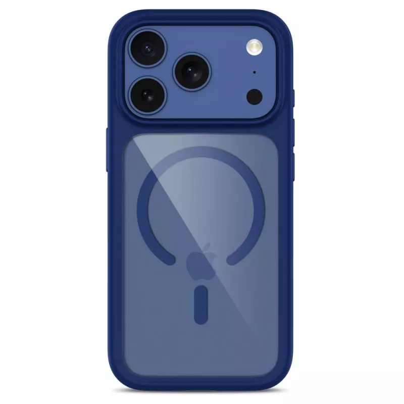 TECH-PROTECT MAGONE MAGSAFE CC + VETRO CONFEZIONE DA 2 IPHONE 17 PRO MAX / 18 PRO MAX DEEP BLUE/TRASPARENTE