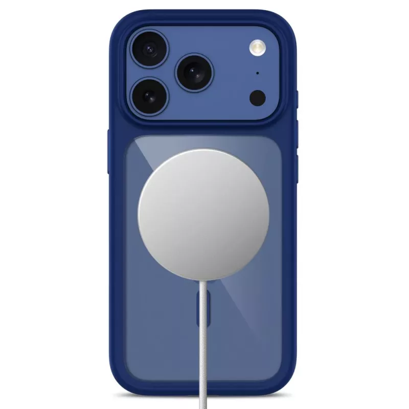TECH-PROTECT MAGONE MAGSAFE CC + VETRO CONFEZIONE DA 2 IPHONE 17 PRO MAX / 18 PRO MAX DEEP BLUE/TRASPARENTE
