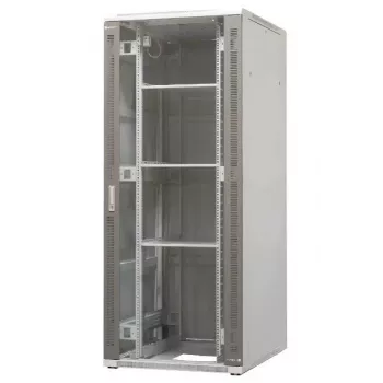 EMITER EM/SH05D-8042 armadio rack a pavimento 42U 800x1000x1980mm porta in vetro/acciaio nera