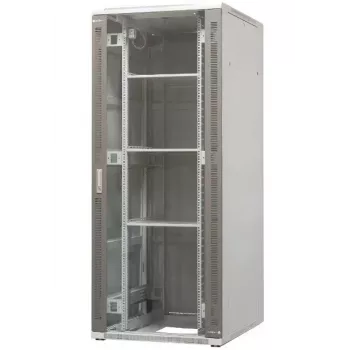 EMITER EM/SH05D-8042 armadio rack a pavimento 42U 800x1000x1980mm porta in vetro/acciaio nera