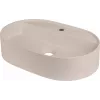 DEANTE lavabo in granito da appoggio con spazio per un rubinetto - ovale