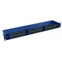 EMITERNET PATCH PANEL 19, 48XRJ45 STP CAT.6 (1U) CON VASSOIO, BLU