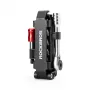 Rockbros set di attrezzi da bicicletta multiuso con chiave a cricchetto e leve smontagomme - nero