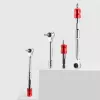 Rockbros set di attrezzi da bicicletta multiuso con chiave a cricchetto e leve smontagomme - nero