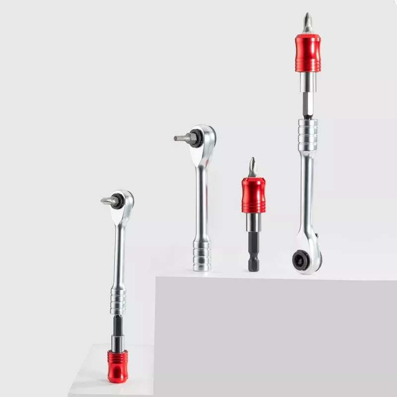 Rockbros set di attrezzi da bicicletta multiuso con chiave a cricchetto e leve smontagomme - nero
