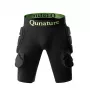 Qunature Ski Advanced L protezioni per fianchi - sci snowboard pattinaggio - nero