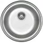 DEANTE ZHC 0803 lavello da cucina in acciaio inox 1 vasca con scolapiatti, acciaio inox satinato, da incasso