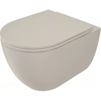 DEANTE WC sospeso con vasca senza telaio e sedile
