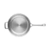 LE CREUSET padella in acciaio inox a 3 strati senza rivestimento Ø28cm
