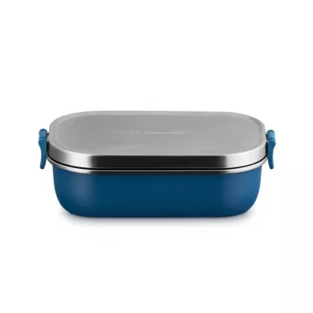 LE CREUSET lunch box ON THE GO 900 ml blu