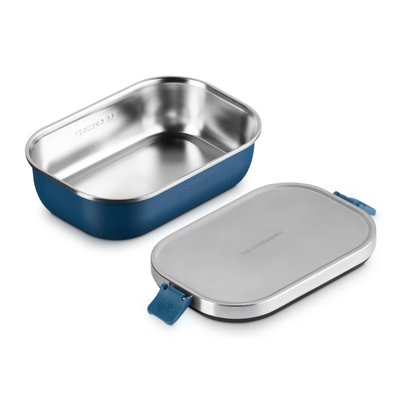 LE CREUSET lunch box ON THE GO 900 ml blu
