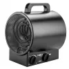 NEO TOOLS 90-065 termoventilatore elettrico in acciaio inox 2000 W nero