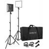 Nanlite LUMIPAD 25 2KIT kit pannello LED bi-color con stativi e borsa