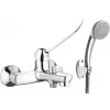 DEANTE Rubinetto vasca da bagno con set doccia Clinic leva