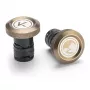Rockbros VK-KB10 ROAD TO SKY Tappi manubrio in alluminio - marrone
