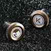 Rockbros VK-KB10 ROAD TO SKY Tappi manubrio in alluminio - marrone