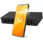 IMOU SF108 Switch desktop Fast Ethernet 8 porte non gestito, case in metallo, 10/100 Mbps, Plug and Play