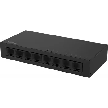 IMOU SF108 Switch desktop Fast Ethernet 8 porte non gestito, case in metallo, 10/100 Mbps, Plug and Play