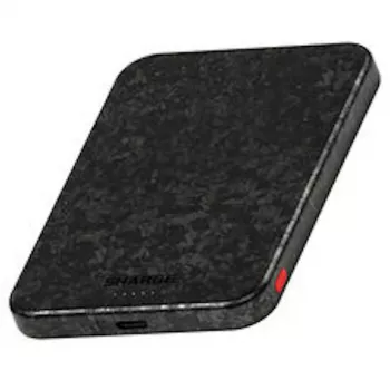 SHARGE CarbonMag 5K Powerbank, 15W Qi, 20W USB-C - 5.000mAh, nero