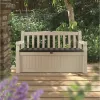 KETER Panchina contenitore Eden panchina da giardino 265L beige