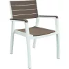 KETER Harmony Poltrona bianco/beige