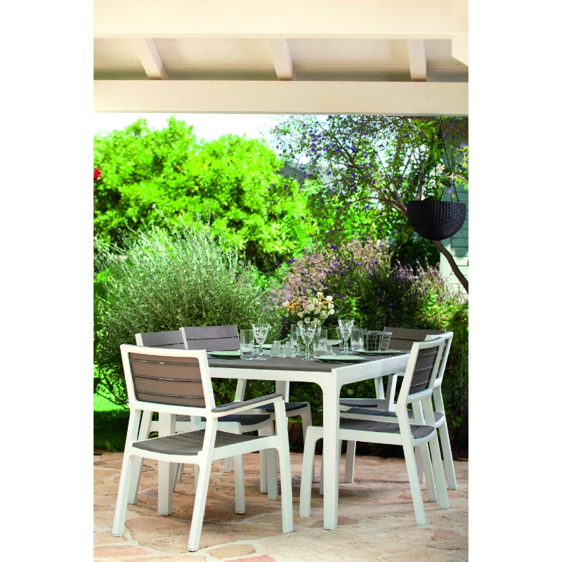 KETER Harmony Poltrona bianco/beige