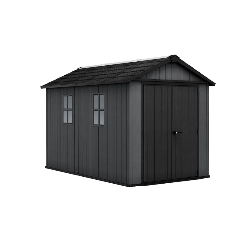 KETER casetta da giardino Newton Plus 9x7.5 grigio