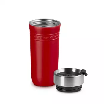 LE CREUSET tazza termica ON THE GO 350 ml rosso