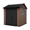 KETER casetta da giardino Newton Plus 7x7.5 marrone