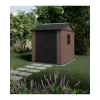 KETER casetta da giardino Newton Plus 7x7.5 marrone
