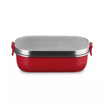 LE CREUSET lunchbox ON THE GO 900 ml rosso